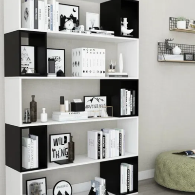 Kệ sách trang trí hiện đại NTPN-HC010 | Giá theo m² 